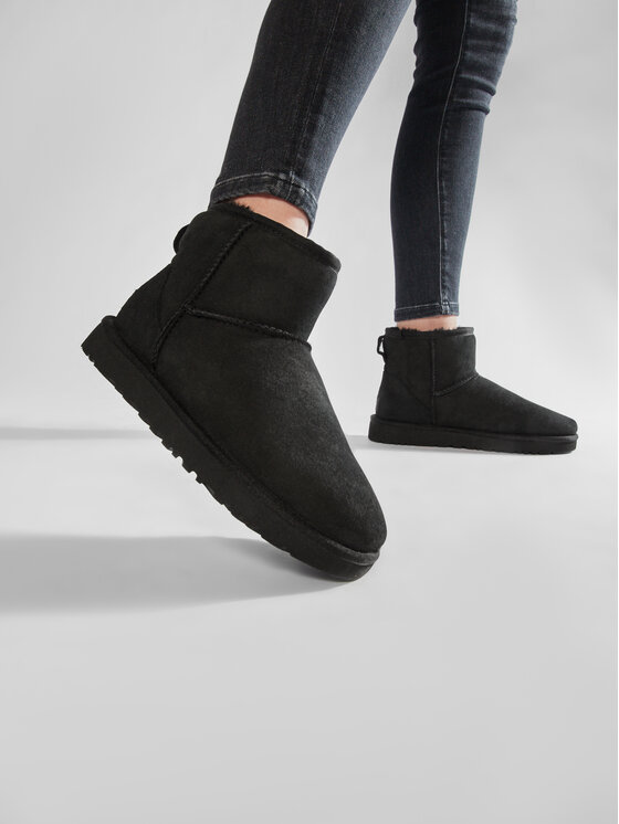 Ugg Апрески W Classic Mini II 1016222 Черен за Жени цена