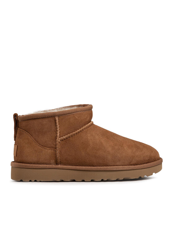Ugg Апрески W Classic Ultra Mini 1116109 Кафяв за Жени цена