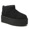 Ugg Апрески W Classic Ultra Mini Platform 1135092 Черен за Жени цена