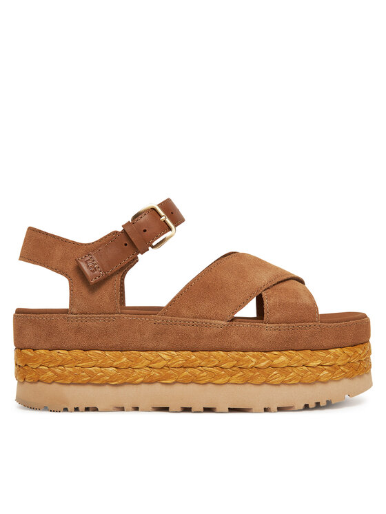 Ugg Еспадрили W Aubrey Ankle Strap 1167471 Кафяв за Жени цена