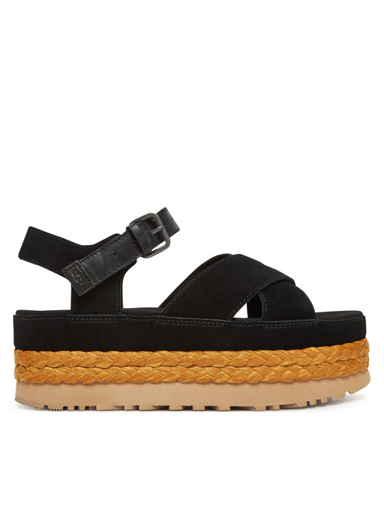 Ugg Еспадрили W Aubrey Ankle Strap 1167471 Черен за Жени цена