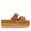 Ugg Чехли W Aubrey Slide 1167451 Кафяв цвят на ниска цена