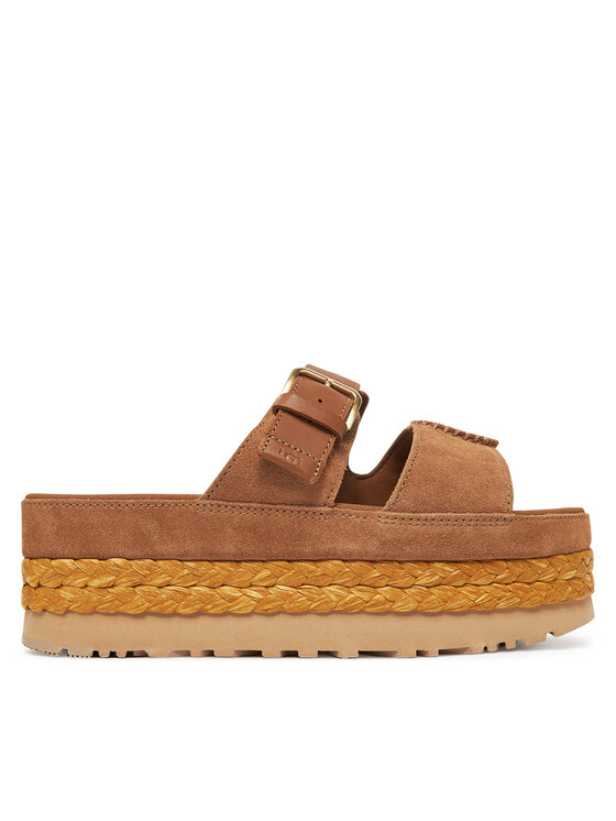 Ugg Чехли W Aubrey Slide 1167451 Кафяв за Жени цена