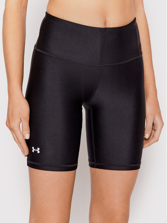 Under Armour Колоездачни шорти HeatGear® Bike 1360939 Черен Slim Fit за Жени цена