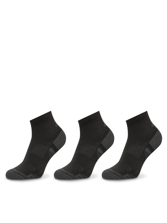 Under Armour Комплект 3 чифта дълги чорапи мъжки Performance Tech 1379510 Черен за Унисекс цена
