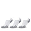 Under Armour Комплект 3 чифта къси чорапи унисекс UA ArmourDry® Run 1387044 Бял за Унисекс цена