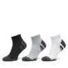 Under Armour Комплект 3 чифта къси чорапи унисекс UA Performance Tech 3pk Low 1379504-011 Цветен за Унисекс цена