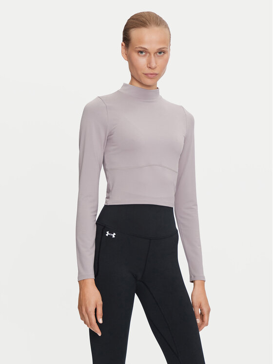 Under Armour Тениска от техническо трико Meridian 1380773 Сив Slim Fit за Жени цена