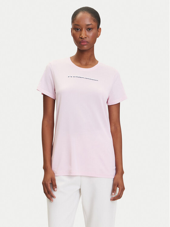 Under Armour Тениска от техническо трико Tech Pth Graphic SSC 1389726 Розов Regular Fit за Жени цена