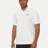 Under Armour Тениска с яка и копчета Matchplay 1377374 Бял Regular Fit за Мъже цена
