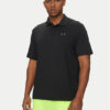 Under Armour Тениска с яка и копчета Matchplay 1377374 Черен Loose Fit за Мъже цена