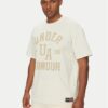 Under Armour Тишърт Heavyweight Varsity 1390179 Бежов Oversize за Мъже цена