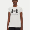 Under Armour Тишърт Rival Logo SS 1356305 Бял Regular Fit за Жени цена