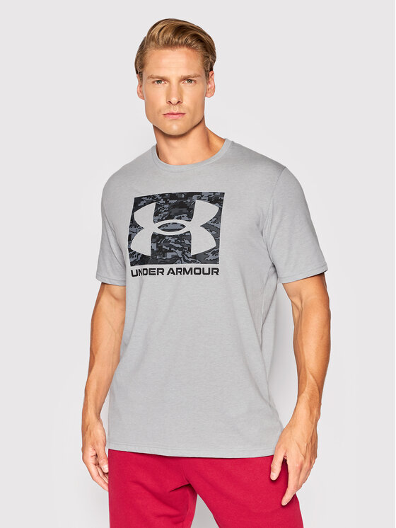 Under Armour Тишърт Ua Abc 1361673 Сив Relaxed Fit за Мъже цена