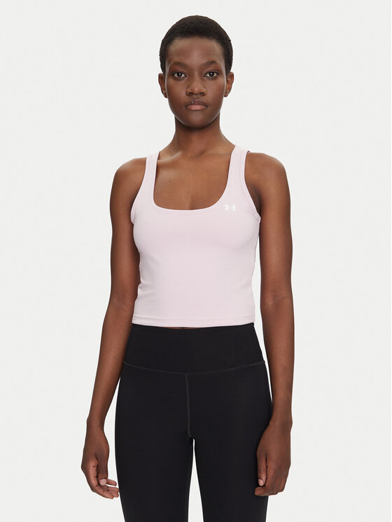 Under Armour топ Motion 6007656 Розов Slim Fit за Жени цена