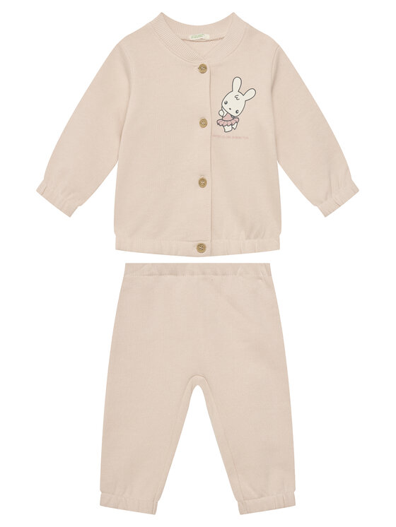United Colors Of Benetton Анцуг 3J70AK012 Син Regular Fit за Бебета цена