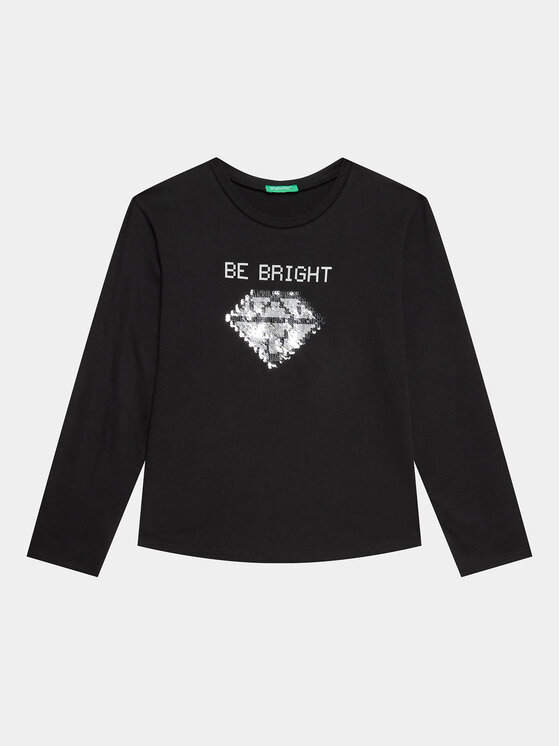 United Colors Of Benetton Блуза 3096C10DS Черен Regular Fit за Момичета цена