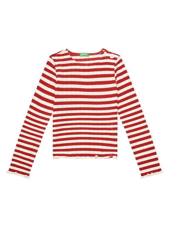 United Colors Of Benetton Блуза 33LQC10OM Червен Regular Fit за Момичета цена