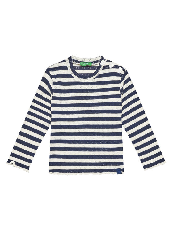 United Colors Of Benetton Блуза 33LQG10J7 Тъмносин Regular Fit за Момичета цена