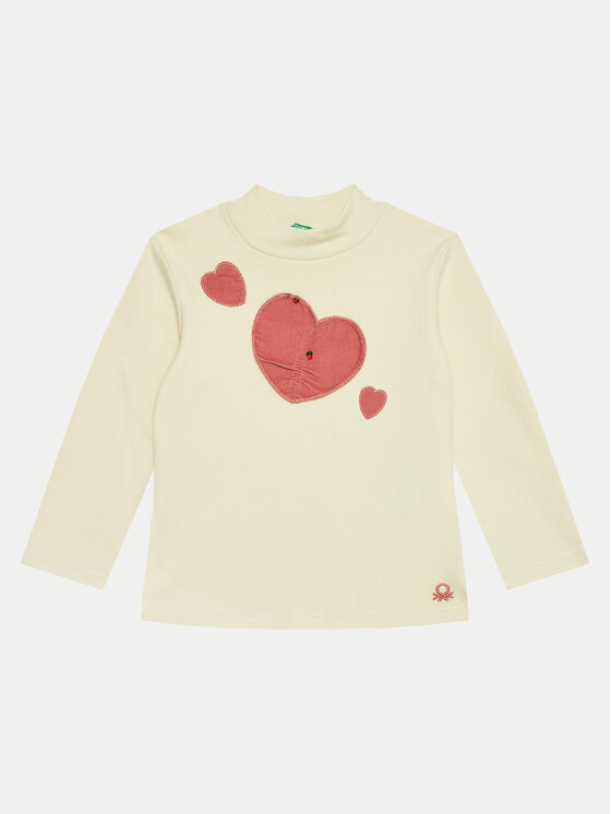 United Colors Of Benetton Блуза 3AOUG10H3 Бежов Regular Fit за Момичета цена