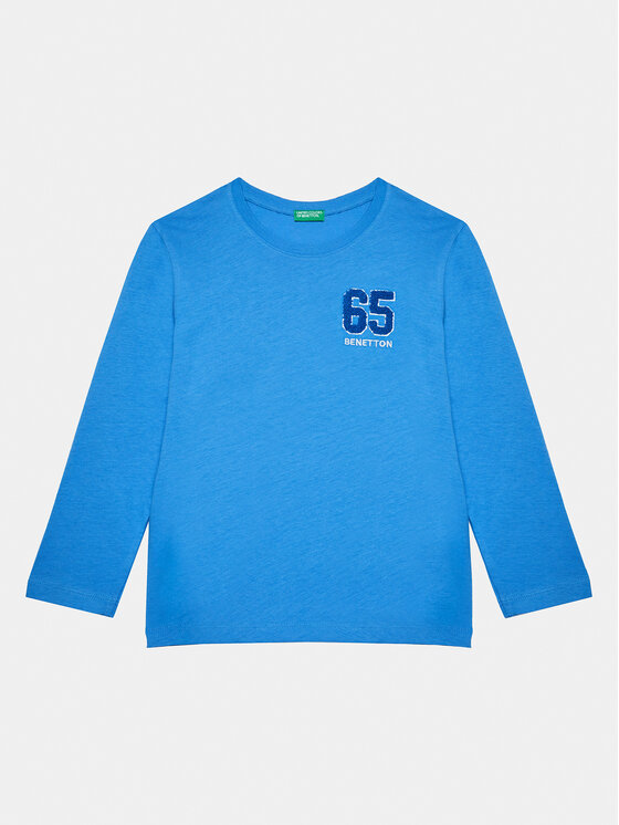 United Colors Of Benetton Блуза 3ATNG10B9 Син Regular Fit за Момчета цена
