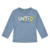 United Colors Of Benetton Блуза 3I1XG10HS Син Regular Fit цвят на ниска цена