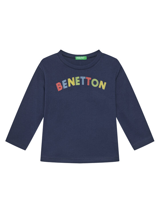 United Colors Of Benetton Блуза 3I1XG10HS Тъмносин Regular Fit за Момчета цена