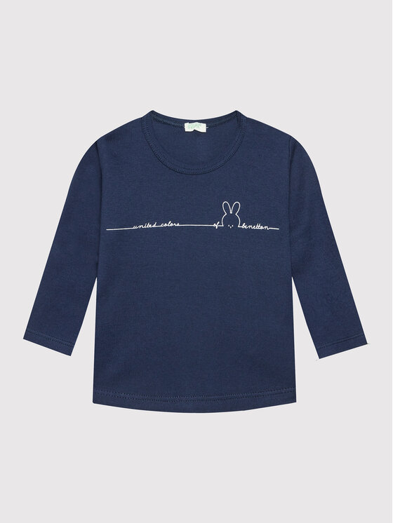 United Colors Of Benetton Блуза 3I9WA100T Тъмносин Regular Fit за Момичета цена