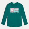 United Colors Of Benetton Блуза 3I9WC10JR Зелен Regular Fit за Момичета цена