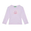 United Colors Of Benetton Блуза 3I9WG10HV Виолетов Slim Fit за Момичета цена