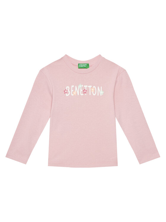 United Colors Of Benetton Блуза 3I9WG10HV Розов Slim Fit за Момичета цена