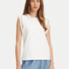 United Colors Of Benetton Блуза 3IFVD10AC Бял Regular Fit за Жени цена