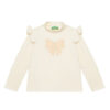 United Colors Of Benetton Блуза 3Q8DG10GG Екрю Regular Fit за Момичета цена