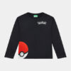 United Colors Of Benetton Блуза POKEMON 3VR5C10GT Черен Regular Fit за Момчета цена