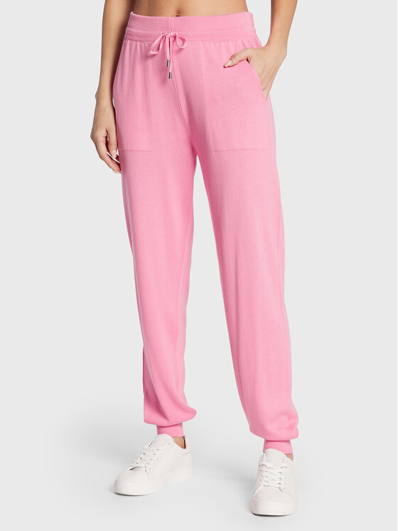 United Colors Of Benetton Долнище анцуг 113CDF004 Розов Relaxed Fit за Жени цена