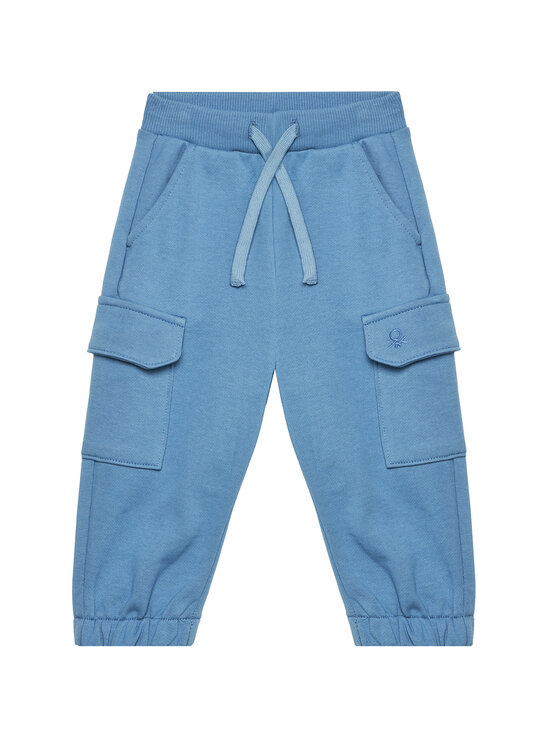 United Colors Of Benetton Долнище анцуг 3UNIGF045 Син Regular Fit за Момчета цена