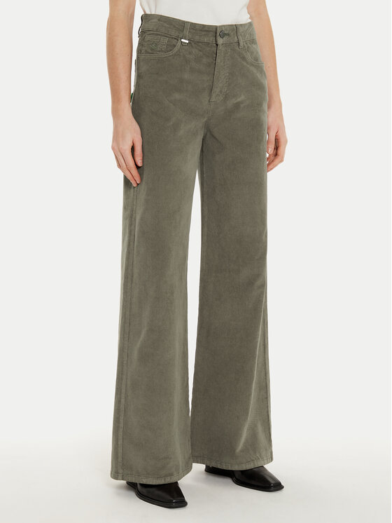 United Colors Of Benetton Дънки 41ULDE029 Каки Wide Fit за Жени цена