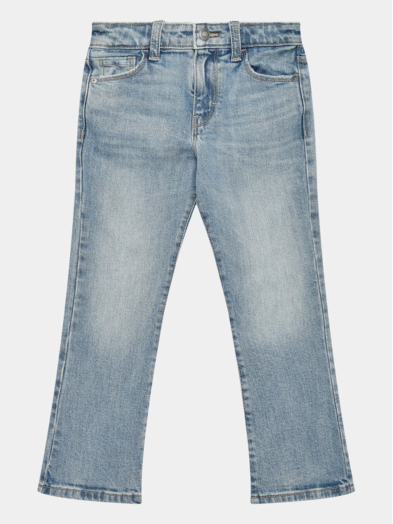 United Colors Of Benetton Дънки 4EJVCE01Y Син Wide Fit за Момичета цена
