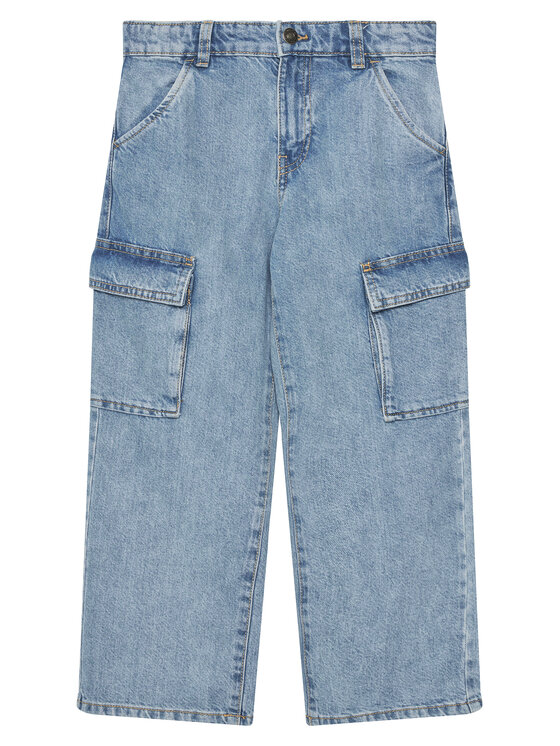 United Colors Of Benetton Дънки 4R76CE041 Син Straight Fit за Момчета цена