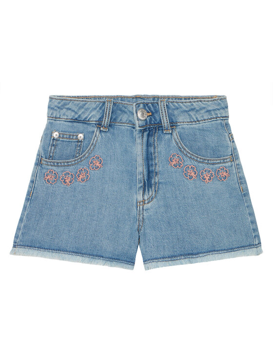 United Colors Of Benetton Дънкови шорти 4UTPC9049 Син Regular Fit за Момичета цена