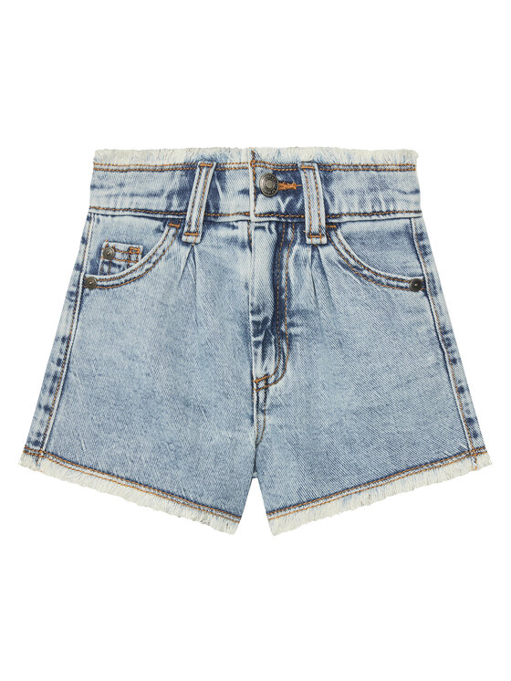 United Colors Of Benetton Дънкови шорти 4UTPG902K Син Regular Fit за Момичета цена
