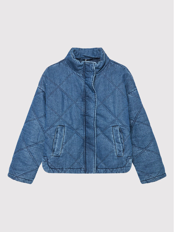 United Colors Of Benetton Дънково яке 2BDDCN00Q Син Regular Fit за Момичета цена
