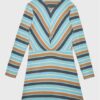United Colors Of Benetton Ежедневна рокля 3FVTCV008 Син Regular Fit за Момичета цена