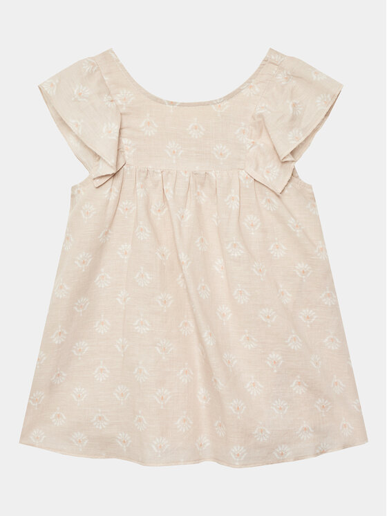 United Colors Of Benetton Ежедневна рокля 44JRGV00R Бежов Regular Fit за Момичета цена