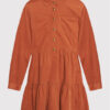 United Colors Of Benetton Ежедневна рокля 4AD35VGP0 Кафяв Regular Fit за Момичета цена