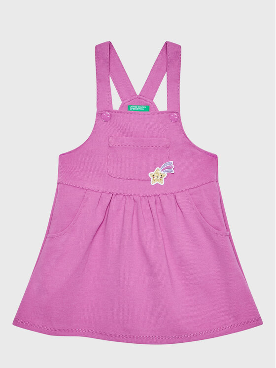 United Colors Of Benetton Ежедневна рокля 4LAAGV00H Виолетов Regular Fit за Момичета цена