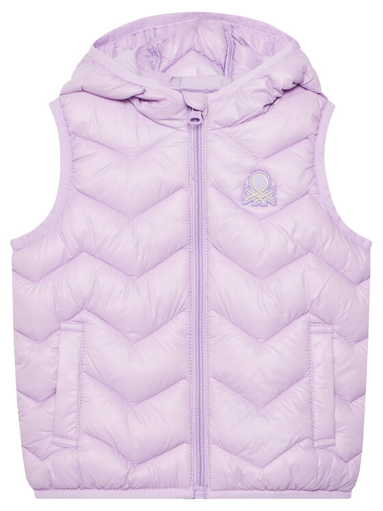 United Colors Of Benetton Елек 21INGJ00H Виолетов Regular Fit за Момичета цена
