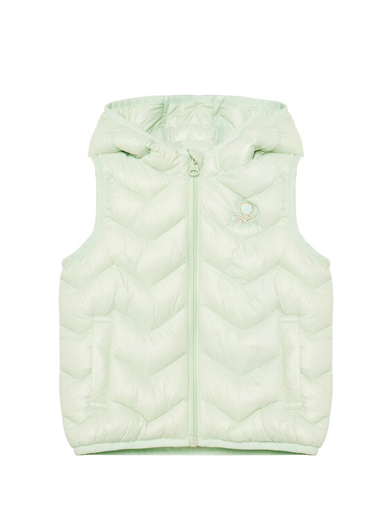 United Colors Of Benetton Елек 21INGJ00H Зелен Regular Fit за Момичета цена