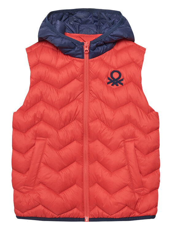 United Colors Of Benetton Елек 2TWDCJ00R Червен Regular Fit за Момчета цена