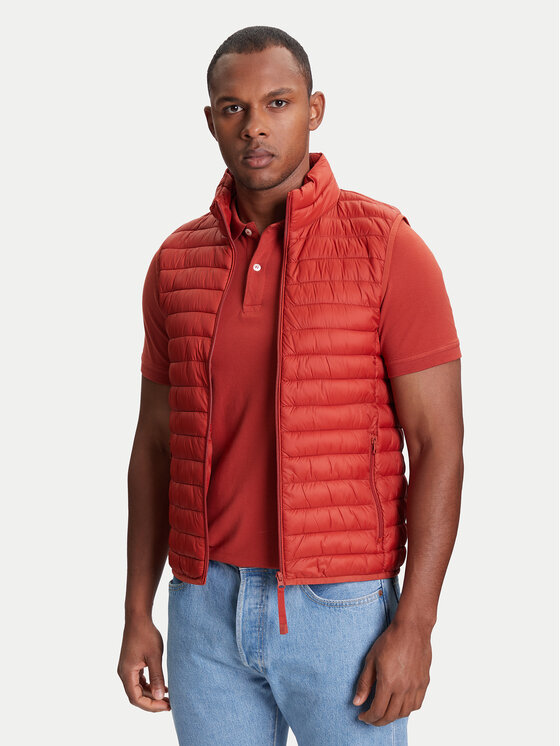 United Colors Of Benetton Елек 2TWDUJ00P Червен Regular Fit за Мъже цена